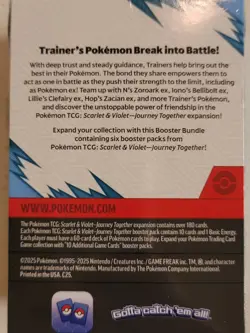 Journey Together Booster Bundle New and Sealed Pokemon TCG - Image 4