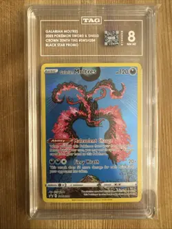 Galarian Moltres - SWSH284 - Pokemon Sword & Shield Promo Ultra Rare Card TAG 8 - Image 1