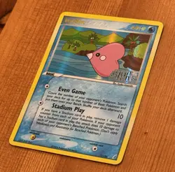 Luvdisc 7/100, LP Reverse Holo Rare, EX Crystal Guardians Stamped, Pokemon TCG - Image 2