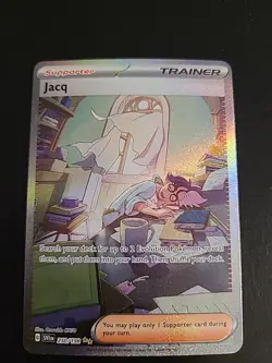 Jacq 250/198 Pokemon Scarlet & Violet Special Illustration Rare NM - Image 1