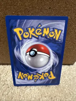 POKEMON Card GERMAN BASE SET 1st Edition "SCHILLOK" #42/102 Uncommon - Image 2