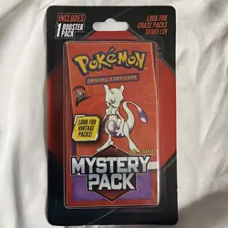 Pokemon TCG Mystery Pack Booster Chase Mewtwo MJ Holding Company 2025 - Image 1