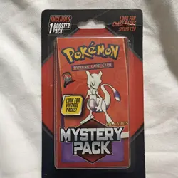 Pokemon TCG Mystery Pack Booster Chase Mewtwo MJ Holding Company 2025 - Image 3