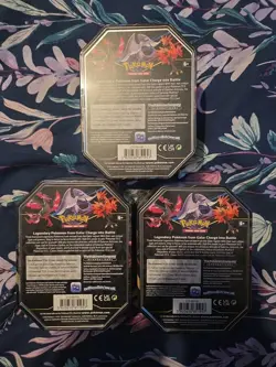 Pokemon TCG Galarian Articuno Zapdos Moltres Complete Set of 3 Tins Sealed New - Image 2