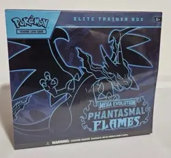 Phantasmal Flames Elite Trainer Box ( ETB ) - Pokemon TCG Sealed Box - Image 1