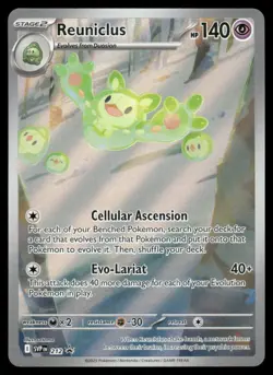 Pokemon Cards Reuniclus 212 Scarlet & Violet Promo NM *3 - Image 1