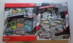 Pokemon Black Bolt & White Flare Poster + White Flare Binder Collections Sams - Image 1
