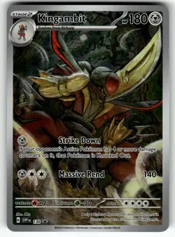 Kingambit 130 Holo Promo Scarlet & Violet Promo Pokemon Near Mint - Image 1