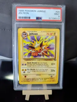 Pokemon Jungle 20/64 Non-Holo Jolteon PSA 9 - Image 1