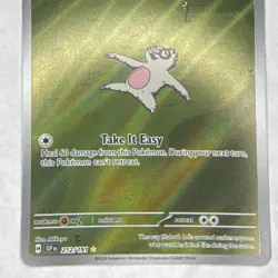 Pokemon Slakoth Illustration Rare Holo Sv08 Surging Sparks 212/191 (Mint) - Image 3