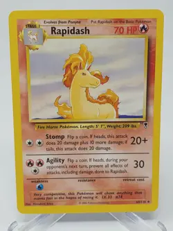Pokemon Rapidash 60/110 Legendary Collection LP - Image 1