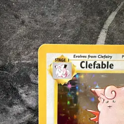 Pokemon Clefable 01/64 Jungle Holo Rare Stage 1 70 HP Unlimited 1999 - Image 3