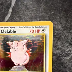 Pokemon Clefable 01/64 Jungle Holo Rare Stage 1 70 HP Unlimited 1999 - Image 4