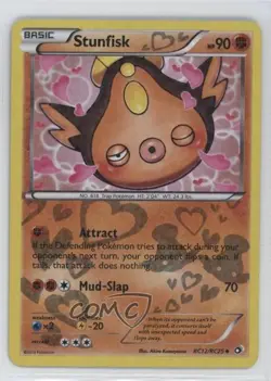Stunfisk Pokemon Black & White Legendary Treasures Radiant Collection #RC12 - Image 1