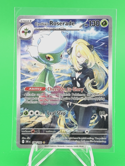 Pokemon TCG Cynthia's Roserade 184/182 IR Destined Rivals - Image 1