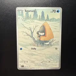 Pokemon TCG Snorunt Illustration Rare Ascended Heroes 227/217 NM/M - Image 1