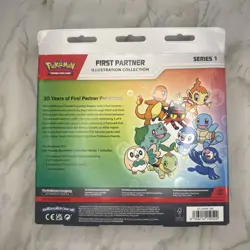 Pokemon TCG First Partner Illustration Collection Series 1 New Sealed - Image 2