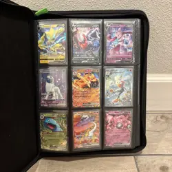 Pokemon Card Binder Collection Lot Charizard ex, Mewtwo ex, V And Ex + More - Image 1