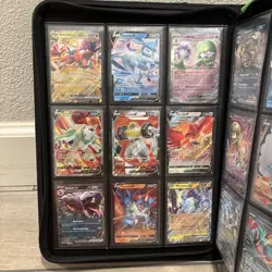 Pokemon Card Binder Collection Lot Charizard ex, Mewtwo ex, V And Ex + More - Image 2