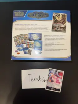 Pokemon TCG Stellar Crown Pokemon Center Exclusive ETB Elite Trainer Box Sealed - Image 2