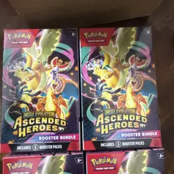 Ascended Heroes Booster Bundle Lot of 4 Sealed Pokemon Center Fresh - Image 2