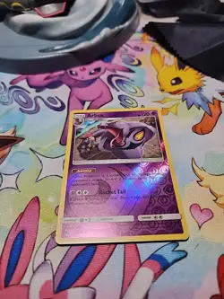 Arbok 27/68 Reverse Holo Pokemon Hidden Fates NM - Image 2