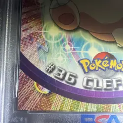 🔥PSA 10🔥1999 Topps Pokemon TV Clefable #36 - Image 5
