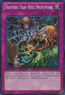 Traptrix Trap Hole Nightmare - JOTL-EN077 - Super Rare - Unlimited Edition x1 He - Image 1