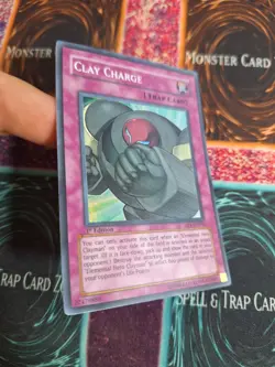 Yu-Gi-Oh! Clay Charge DP1-EN030 Super Rare 1st Edition Near Mint - Image 2