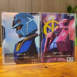 Gundam Card Game EXBP-001 004 EX Base set of 2 Japanese - Image 1
