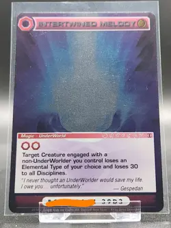 Chaotic Card : Intertwined Melody First Edition Forged Unity Rare Mugic - Image 1