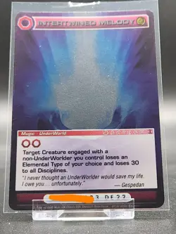 Chaotic Card : Intertwined Melody First Edition Forged Unity Rare Mugic - Image 1
