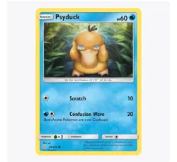 Pokemon Card Psyduck Cosmic Eclipse Common 40/236 Near Mint - Image 1