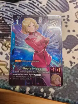 Sayla Mass Alternate Art Winner Foil - GD01-087 R NM - Gundam TCG Card Game ENG - Image 1