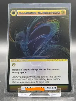 Chaotic Card : Illusion Glissando Forged Unity 1st Edition Rare Mugic - Image 1