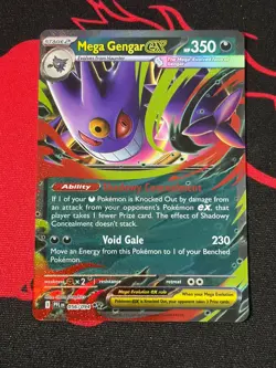Pokemon TCG - 056/094 - Mega Gengar ex - Phantasmal Flames - Image 1