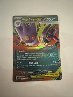 Mega Gengar ex 056/094 Phantasmal Flames Pokemon TCG - Image 1