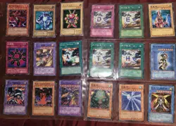yugioh tcg 18 card lot 14 RARE english japanese chinese 2001 2002 2003 2004 2005 - Image 1