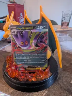 Pokemon TCG Mega Gengar Ex 056/094 Phantasmal Flames - Image 1