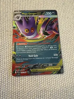 Mega Gengar EX 056/094 Phantasmal Flames NM Double Rare Pokemon TCG - Image 1