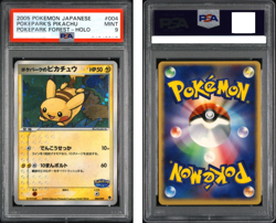PSA 9 Pokemon Card 2005 POKEPARKS PIKACHU Pokepark Forest Holo 004/009 - Image 1