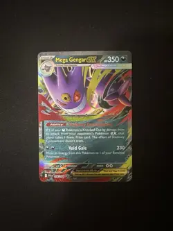 Mega Gengar ex - 056/094 Phantasmal Flames - NM - Prerelease - Pokemon TCG - Image 1