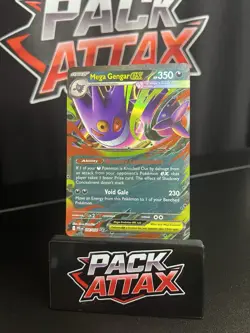 Pokemon TCG Phantasmal Flames Mega Gengar ex 056/094 Double Rare Holo - Image 1