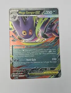 Pokemon TCG Mega Gengar Ex Phantasmal Flames 056/094 MINT - Image 1
