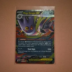 Pokemon TCG Mega Gengar EX Phantasmal Flames 056/094 Near Mint - Image 1