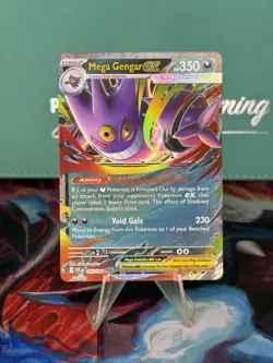 Mega Gengar EX 056/094 Pokemon TCG: Phantasmal Flames - NM - Image 1