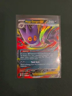 Pokemon TCG Phantasmal Flames Mega Gengar EX 056/094 - Image 1