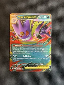 Pokemon TCG Mega Gengar EX 056/094 Phantasmal Flames Near Mint - Image 1