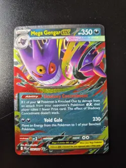 Pokemon TCG Mega Gengar EX 056/094 Phantasmal Flames Double Rare NM - Image 1