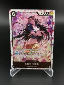 Nico Robin OP12-087 Super Rare Legacy of the Master One Piece NM - Image 1